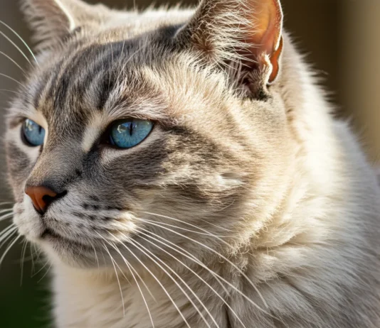 Feline Cognitive Decline: A Vet Breaks Down Signs, Diagnosis, and Care A beautiful portrait of a senior cat