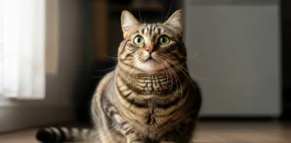 Seeing Ghosts? A Vet Explains Why Your Cat Stares at Nothing A cat staring intently at Nothing